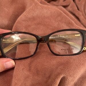 Coach Women's Dark Brown Glasses